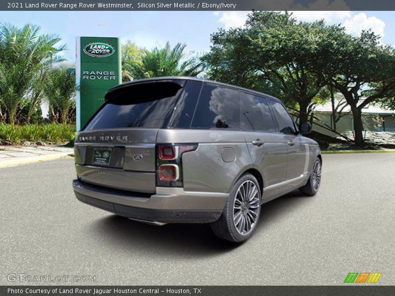 Silicon Silver Metallic / Ebony/Ivory 2021 Land Rover Range Rover Westminster