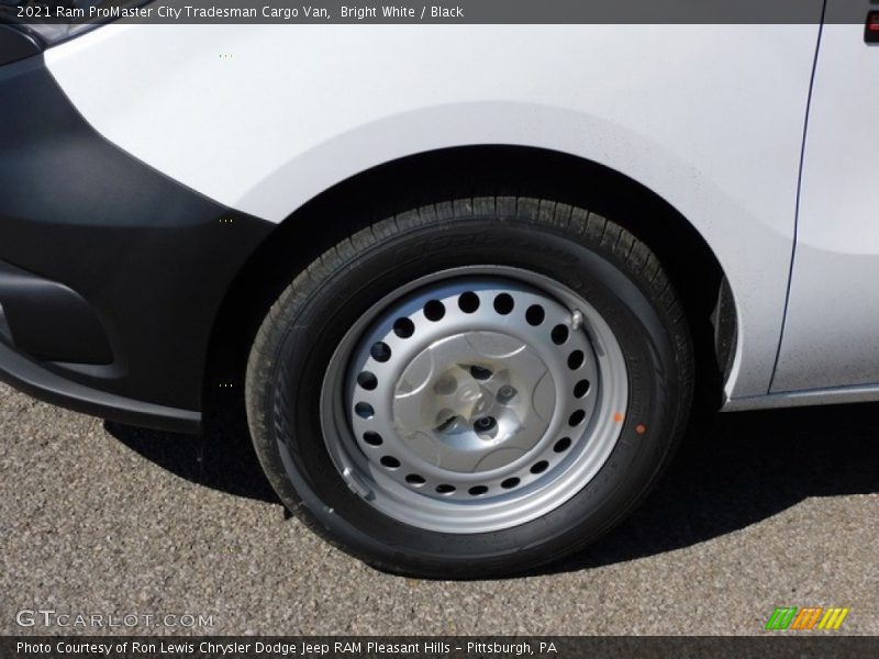 Bright White / Black 2021 Ram ProMaster City Tradesman Cargo Van