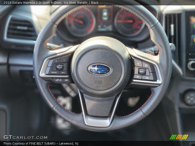 Ice Silver Metallic / Black 2019 Subaru Impreza 2.0i Sport 4-Door