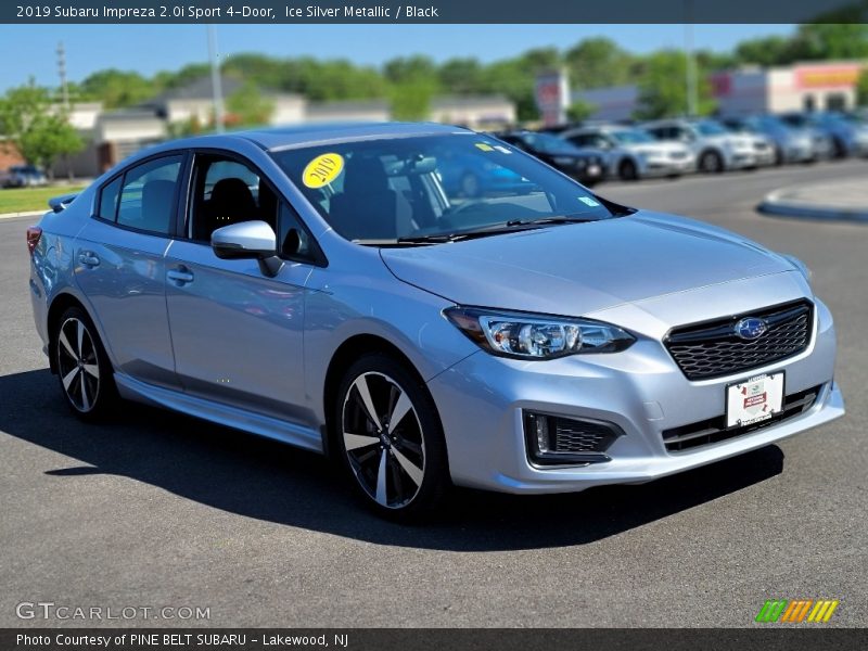 Ice Silver Metallic / Black 2019 Subaru Impreza 2.0i Sport 4-Door
