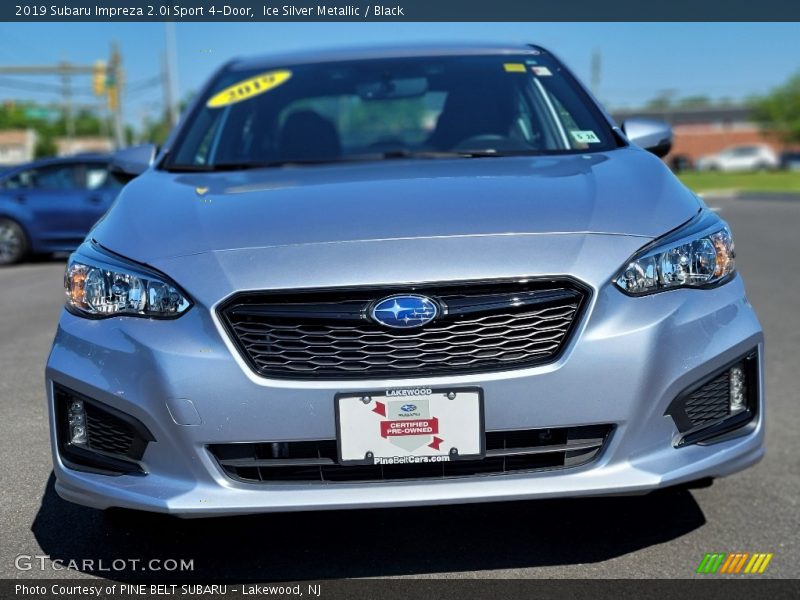 Ice Silver Metallic / Black 2019 Subaru Impreza 2.0i Sport 4-Door