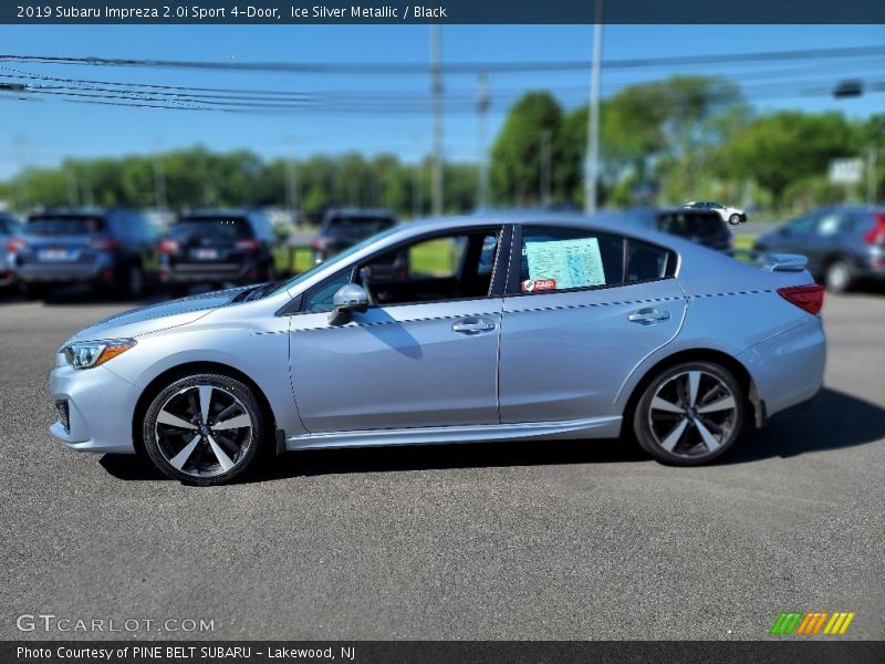Ice Silver Metallic / Black 2019 Subaru Impreza 2.0i Sport 4-Door