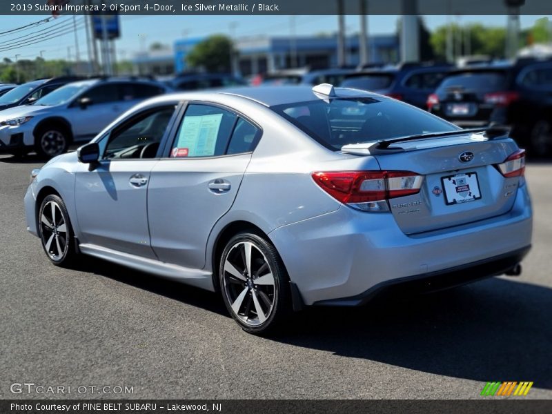 Ice Silver Metallic / Black 2019 Subaru Impreza 2.0i Sport 4-Door