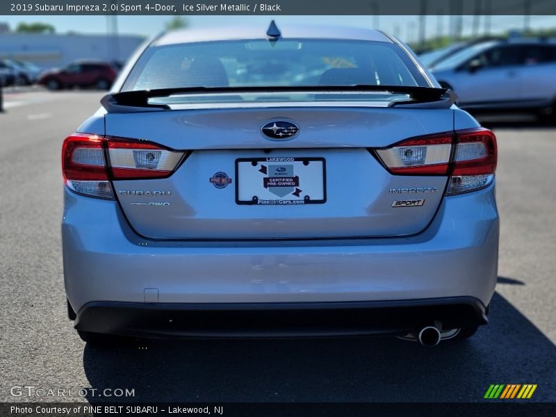 Ice Silver Metallic / Black 2019 Subaru Impreza 2.0i Sport 4-Door