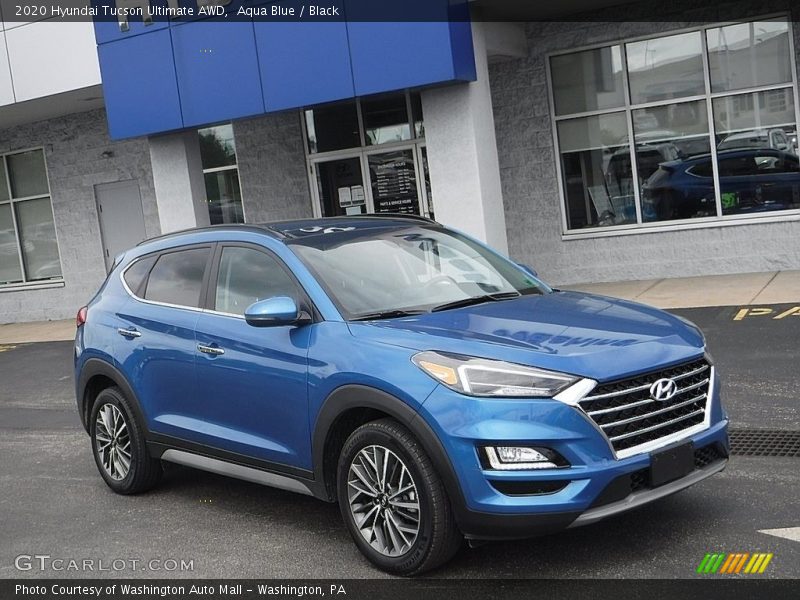 Front 3/4 View of 2020 Tucson Ultimate AWD