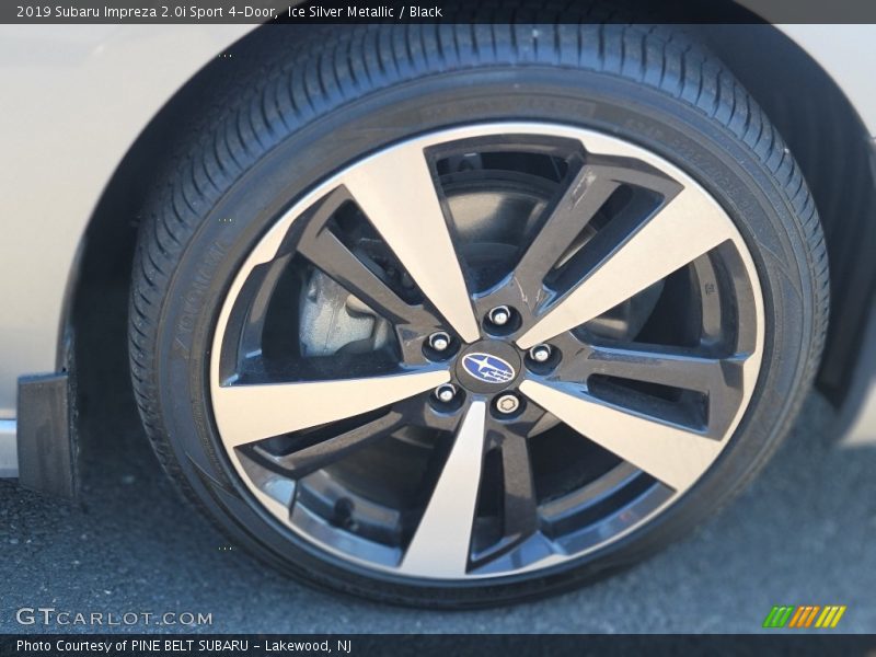 Ice Silver Metallic / Black 2019 Subaru Impreza 2.0i Sport 4-Door