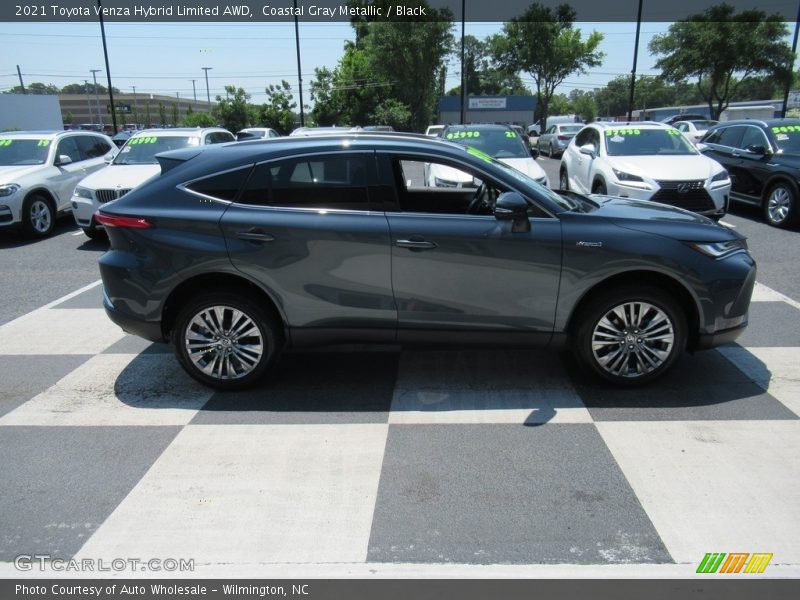 Coastal Gray Metallic / Black 2021 Toyota Venza Hybrid Limited AWD