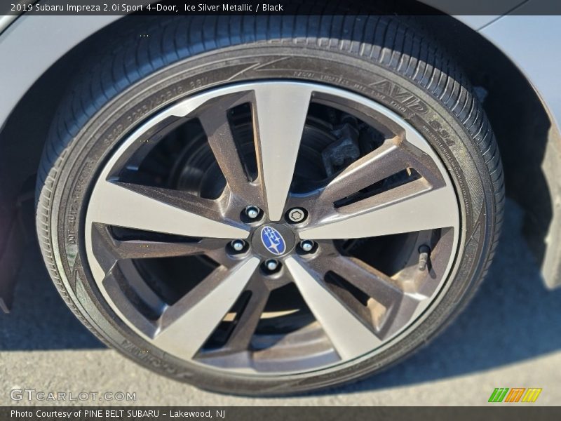Ice Silver Metallic / Black 2019 Subaru Impreza 2.0i Sport 4-Door
