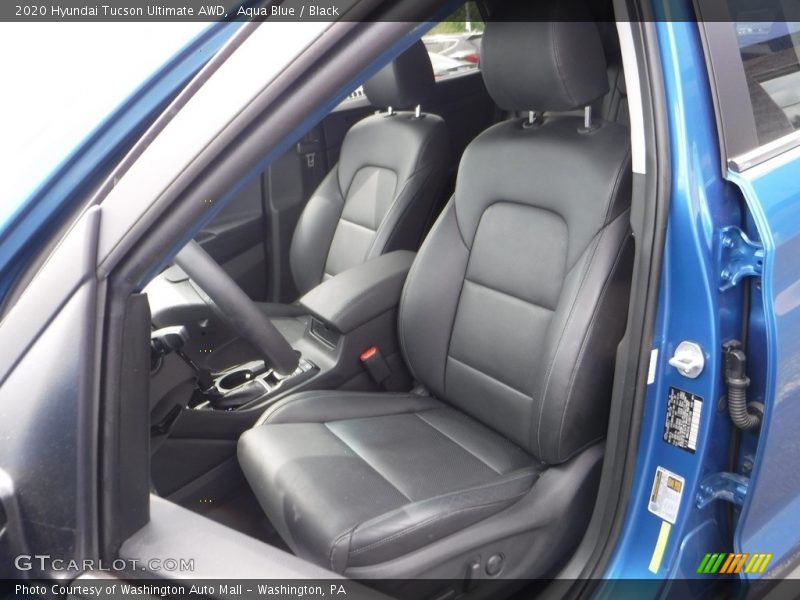 Front Seat of 2020 Tucson Ultimate AWD