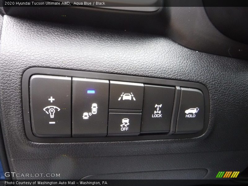 Controls of 2020 Tucson Ultimate AWD