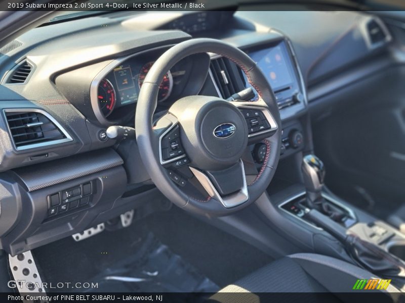 Ice Silver Metallic / Black 2019 Subaru Impreza 2.0i Sport 4-Door