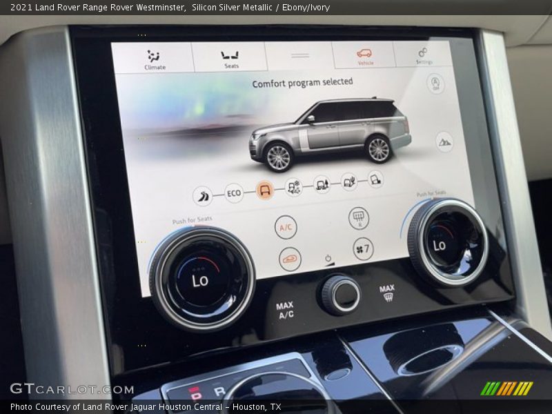Silicon Silver Metallic / Ebony/Ivory 2021 Land Rover Range Rover Westminster