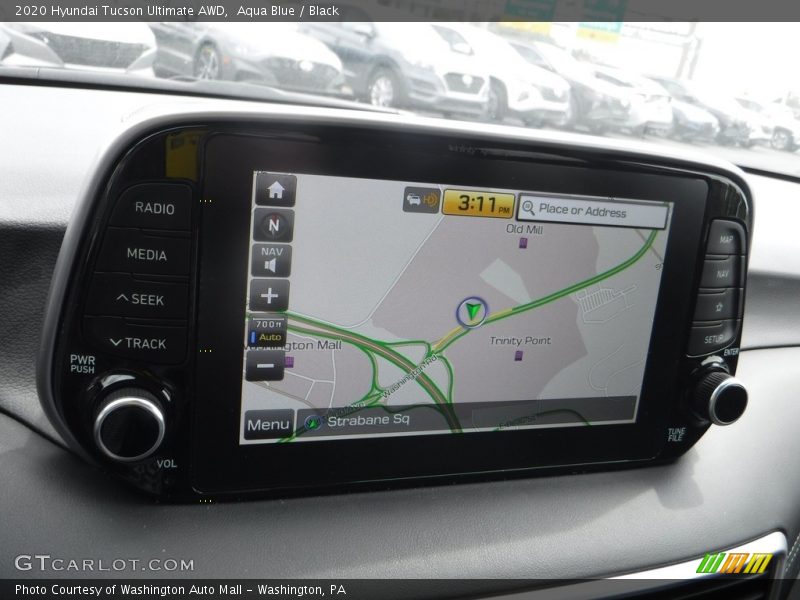 Navigation of 2020 Tucson Ultimate AWD