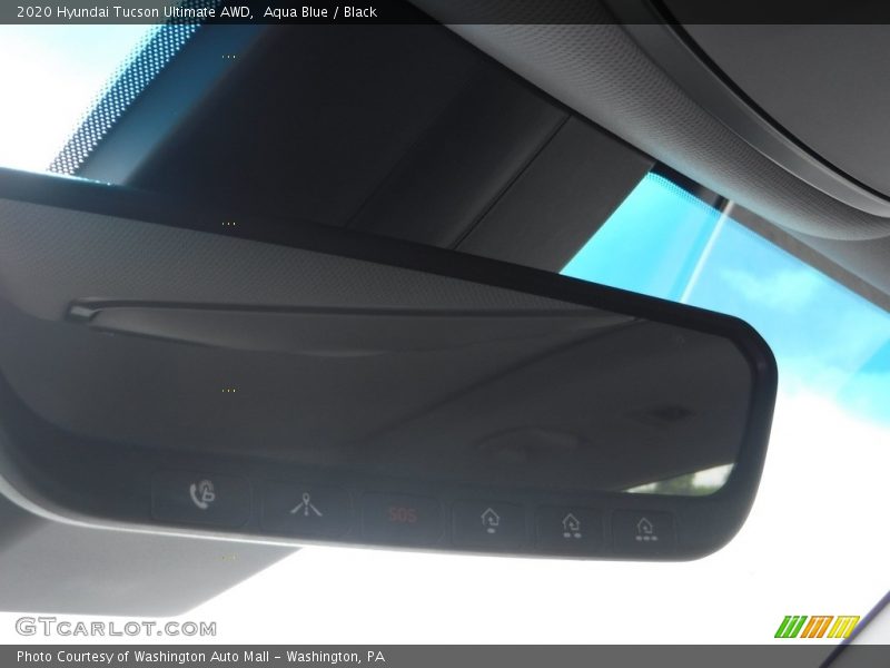 Aqua Blue / Black 2020 Hyundai Tucson Ultimate AWD
