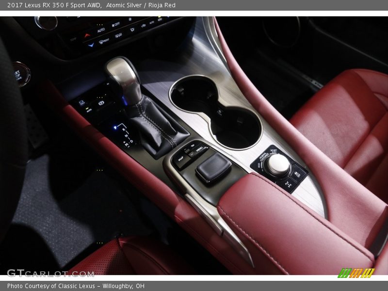 Atomic Silver / Rioja Red 2017 Lexus RX 350 F Sport AWD