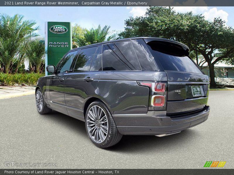 Carpathian Gray Metallic / Ebony/Ivory 2021 Land Rover Range Rover Westminster