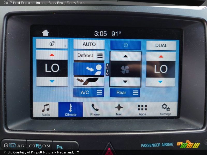 Ruby Red / Ebony Black 2017 Ford Explorer Limited