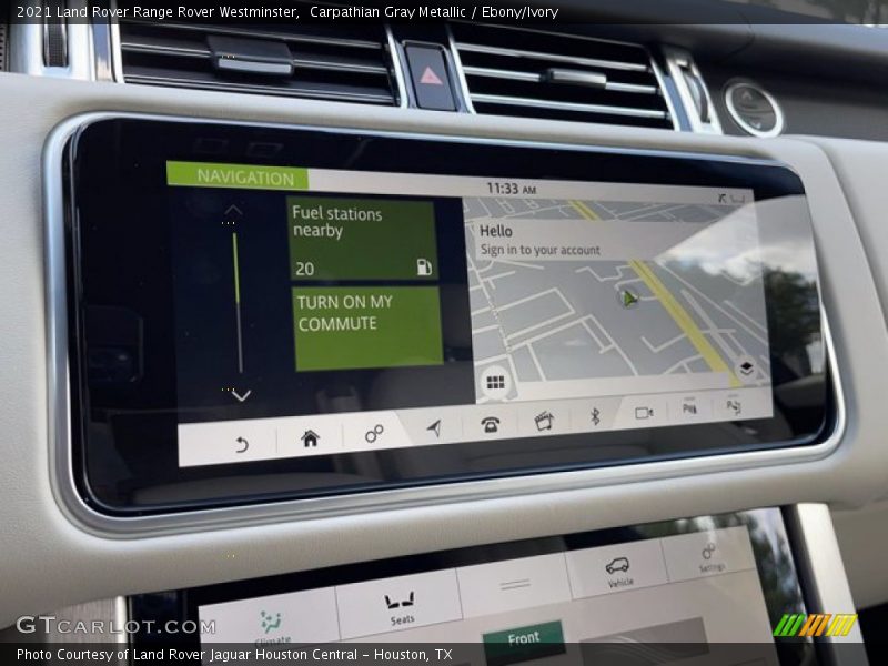 Carpathian Gray Metallic / Ebony/Ivory 2021 Land Rover Range Rover Westminster