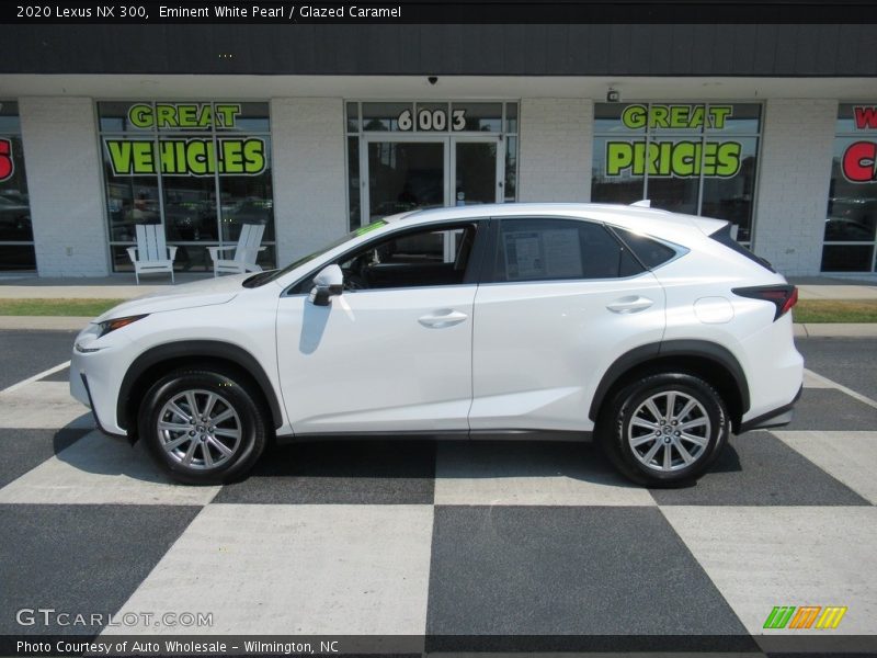 Eminent White Pearl / Glazed Caramel 2020 Lexus NX 300