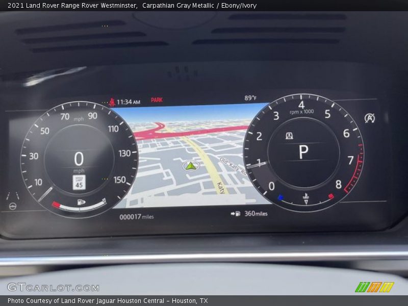 Carpathian Gray Metallic / Ebony/Ivory 2021 Land Rover Range Rover Westminster