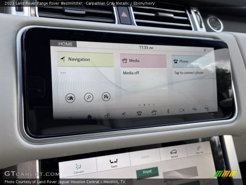 Carpathian Gray Metallic / Ebony/Ivory 2021 Land Rover Range Rover Westminster