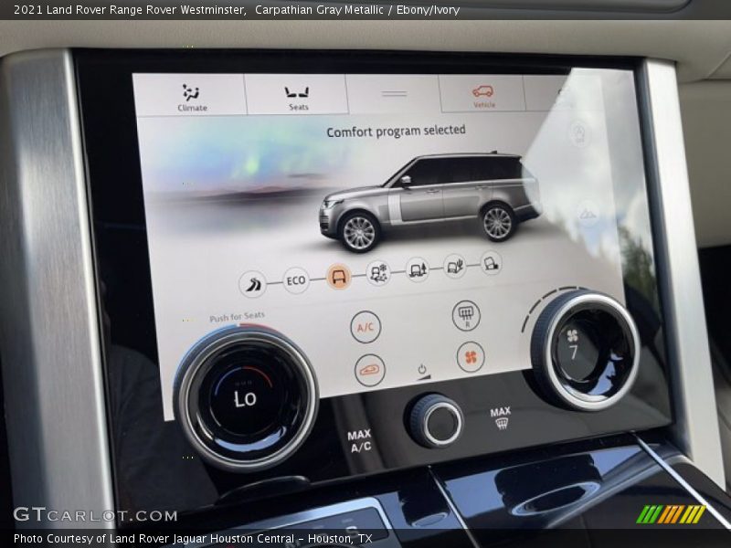Carpathian Gray Metallic / Ebony/Ivory 2021 Land Rover Range Rover Westminster