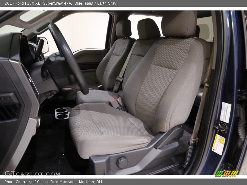 Blue Jeans / Earth Gray 2017 Ford F150 XLT SuperCrew 4x4