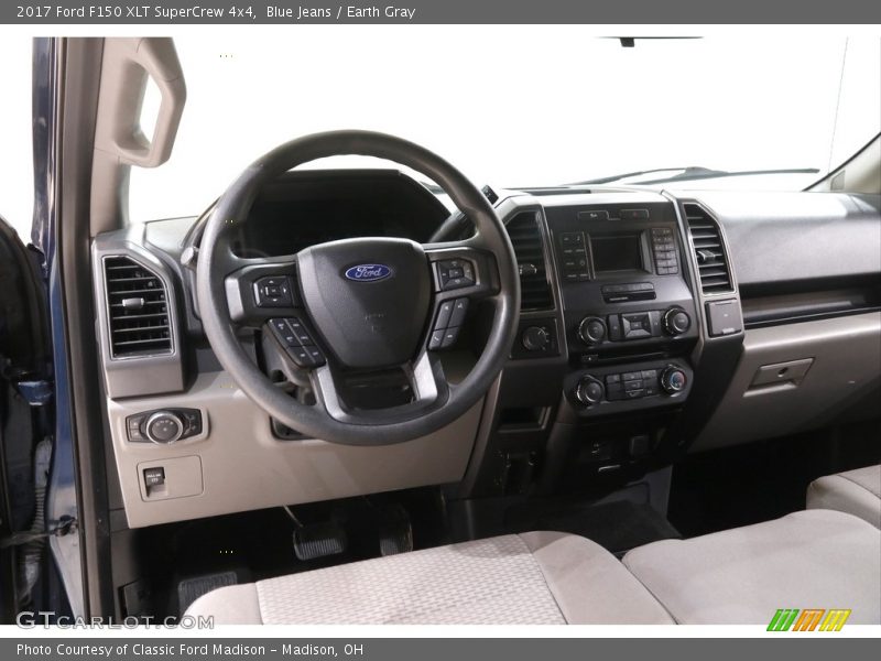 Blue Jeans / Earth Gray 2017 Ford F150 XLT SuperCrew 4x4