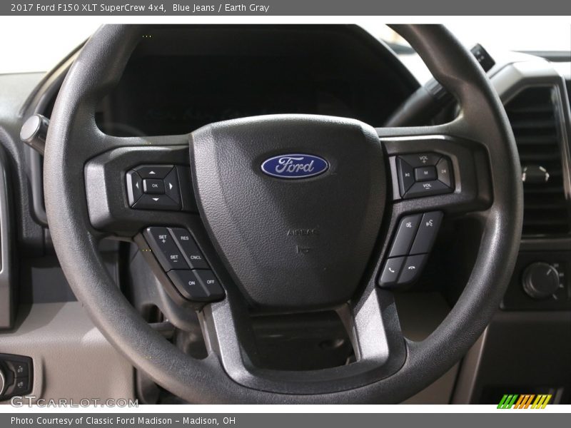 Blue Jeans / Earth Gray 2017 Ford F150 XLT SuperCrew 4x4