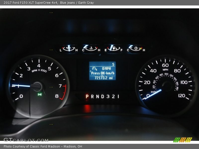 Blue Jeans / Earth Gray 2017 Ford F150 XLT SuperCrew 4x4