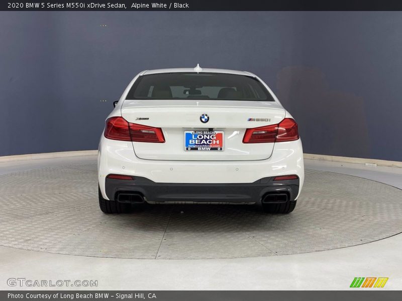 Alpine White / Black 2020 BMW 5 Series M550i xDrive Sedan