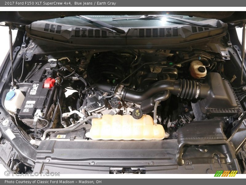 Blue Jeans / Earth Gray 2017 Ford F150 XLT SuperCrew 4x4
