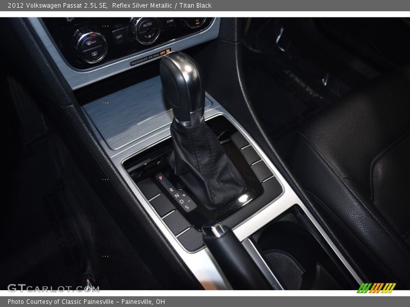 Reflex Silver Metallic / Titan Black 2012 Volkswagen Passat 2.5L SE