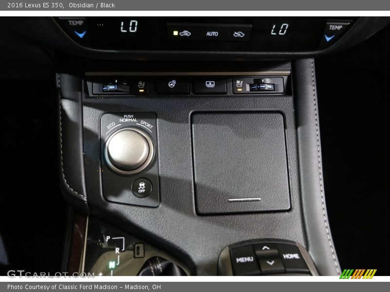 Controls of 2016 ES 350