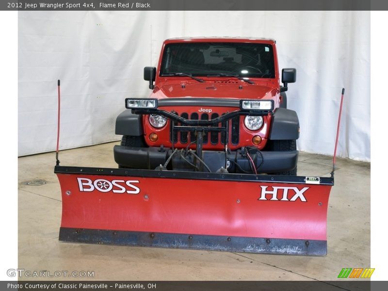 Flame Red / Black 2012 Jeep Wrangler Sport 4x4