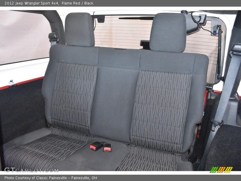 Flame Red / Black 2012 Jeep Wrangler Sport 4x4
