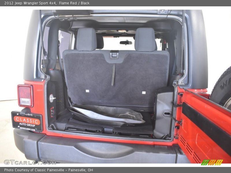 Flame Red / Black 2012 Jeep Wrangler Sport 4x4