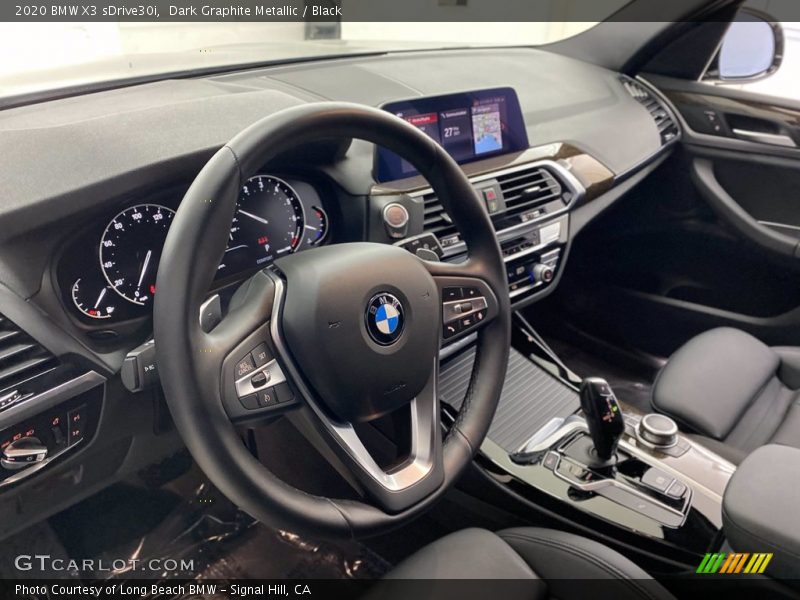 Dark Graphite Metallic / Black 2020 BMW X3 sDrive30i