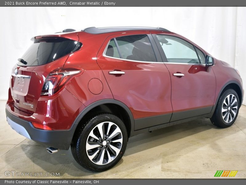 Cinnabar Metallic / Ebony 2021 Buick Encore Preferred AWD