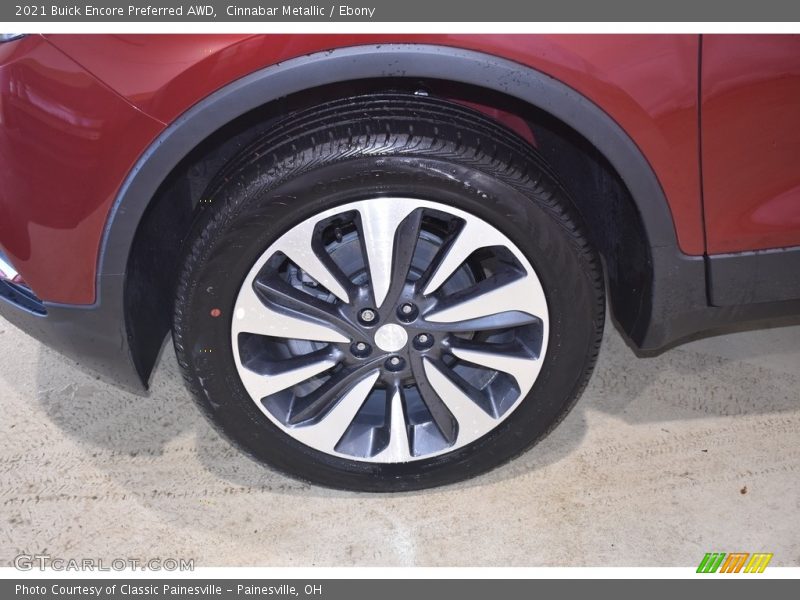 Cinnabar Metallic / Ebony 2021 Buick Encore Preferred AWD