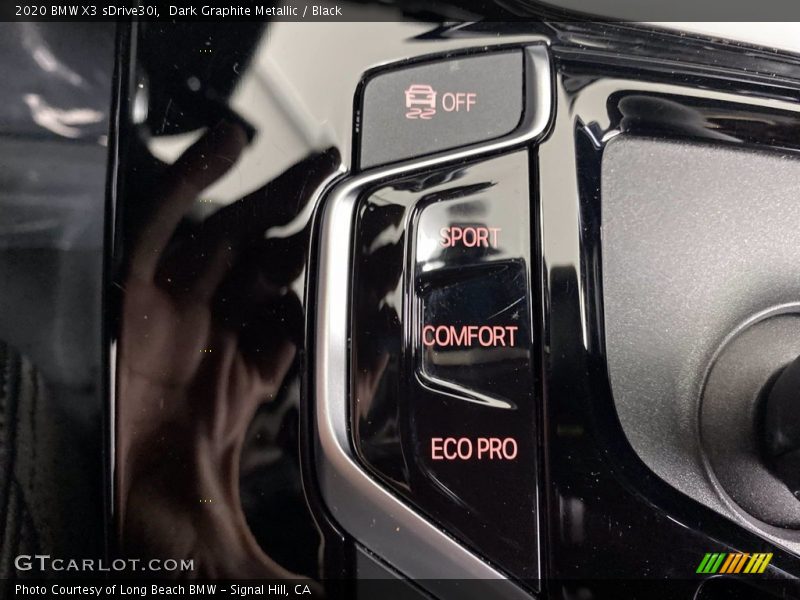 Dark Graphite Metallic / Black 2020 BMW X3 sDrive30i