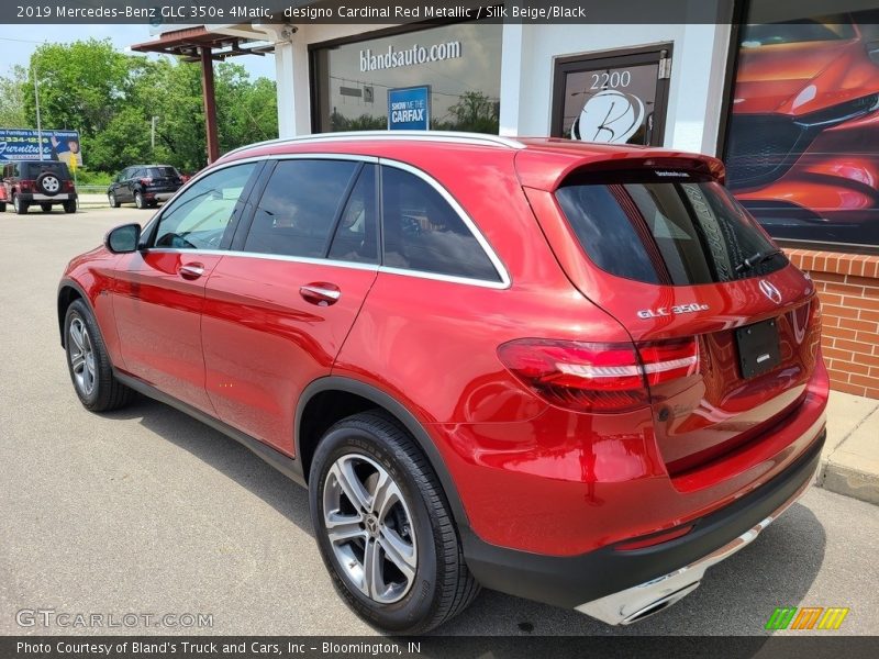 designo Cardinal Red Metallic / Silk Beige/Black 2019 Mercedes-Benz GLC 350e 4Matic