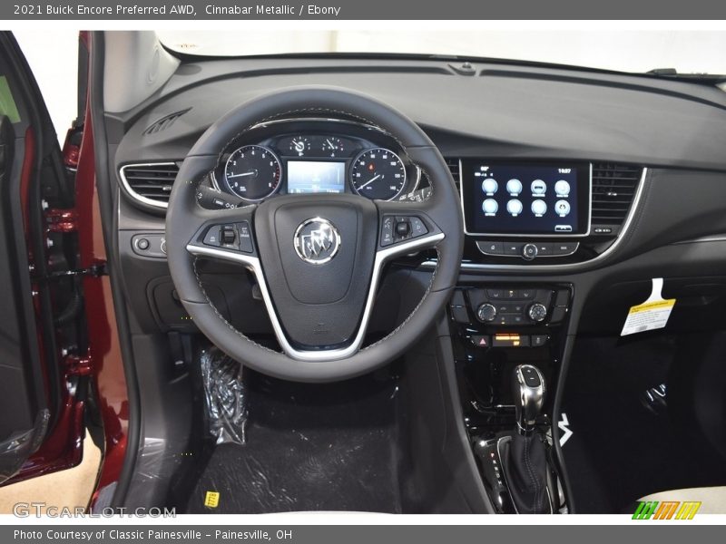 Cinnabar Metallic / Ebony 2021 Buick Encore Preferred AWD