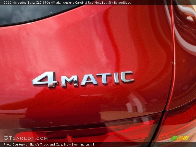 designo Cardinal Red Metallic / Silk Beige/Black 2019 Mercedes-Benz GLC 350e 4Matic
