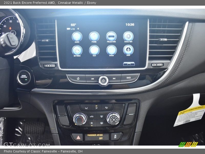 Cinnabar Metallic / Ebony 2021 Buick Encore Preferred AWD