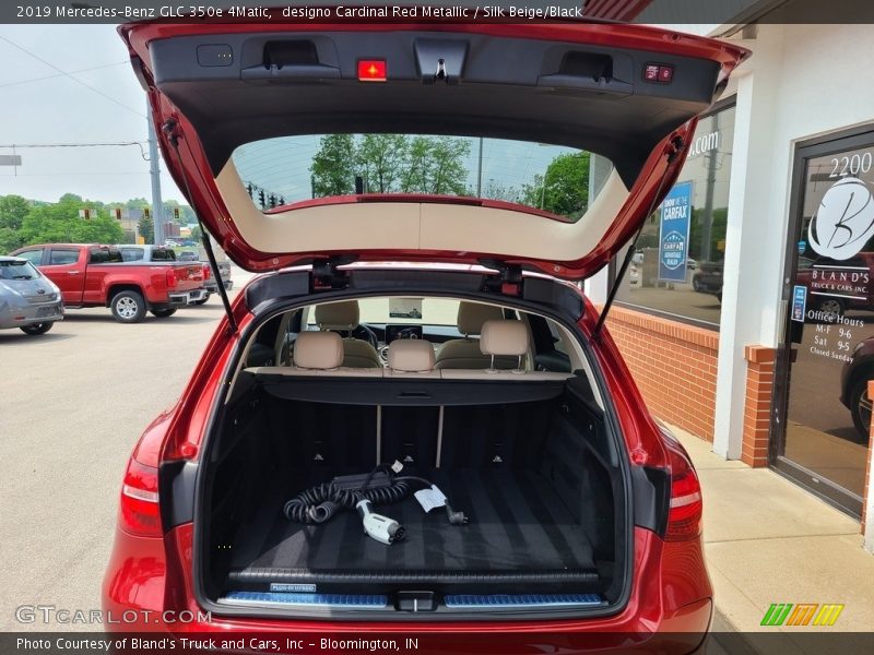 designo Cardinal Red Metallic / Silk Beige/Black 2019 Mercedes-Benz GLC 350e 4Matic