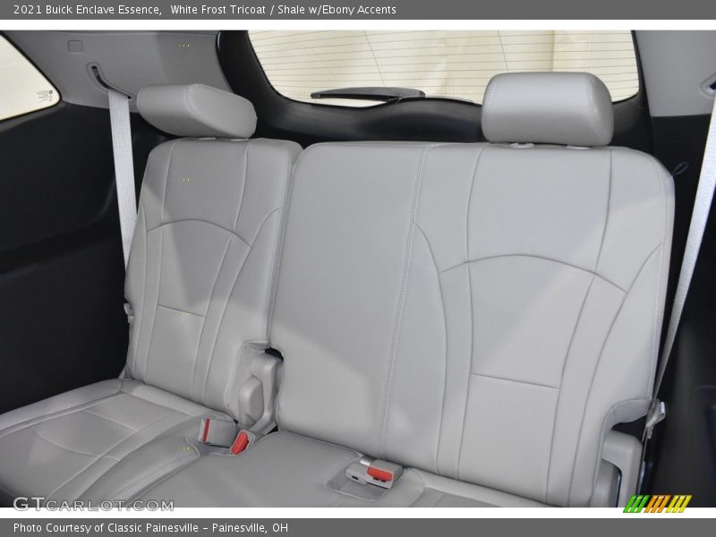 White Frost Tricoat / Shale w/Ebony Accents 2021 Buick Enclave Essence