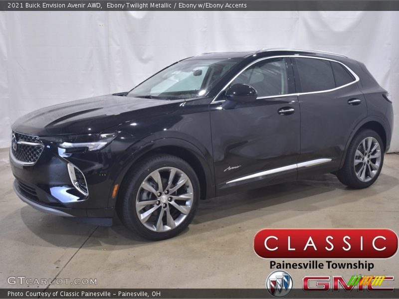 Ebony Twilight Metallic / Ebony w/Ebony Accents 2021 Buick Envision Avenir AWD