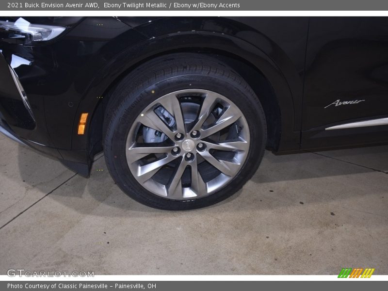 Ebony Twilight Metallic / Ebony w/Ebony Accents 2021 Buick Envision Avenir AWD