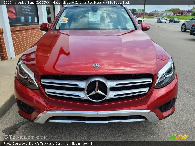 designo Cardinal Red Metallic / Silk Beige/Black 2019 Mercedes-Benz GLC 350e 4Matic